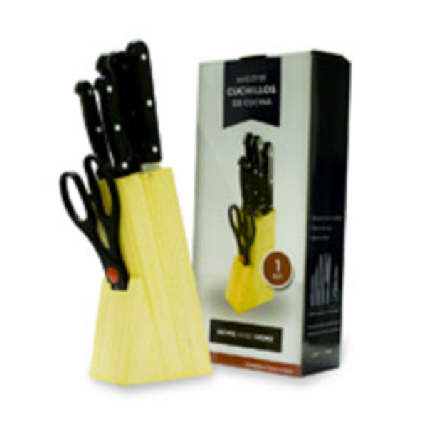 JUEGO DE CUCHILLOS 7 PZAS