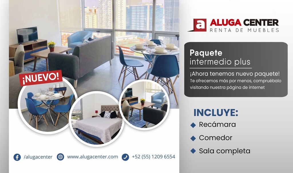 Paquete 2 Recámaras Intermedio Plus