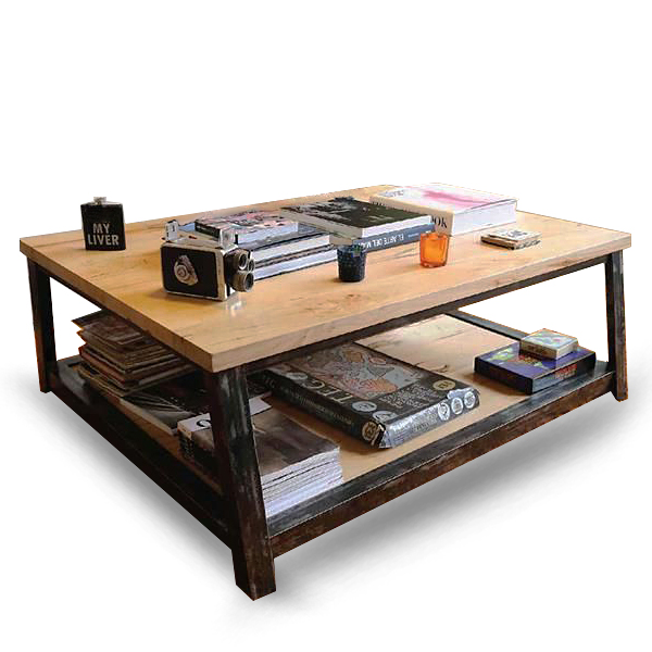 MESA DE CENTRO RUSTIC