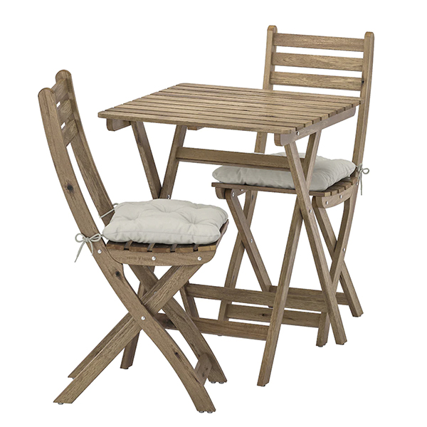 MESITA Y SILLAS P/EXTERIOR