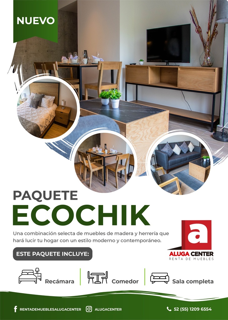 Paquete 3 Recámaras Ecochik
