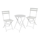 MESA DE JARDÍN CON JUEGO DE DOS SILLAS VERSEL
