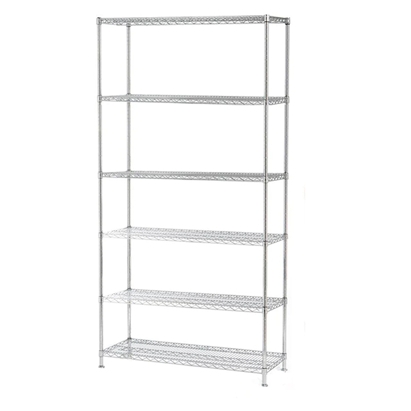 ESTANTE CROMADO 6 NIVELES 