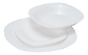 JUEGO  DE VAJILLA WHITE 