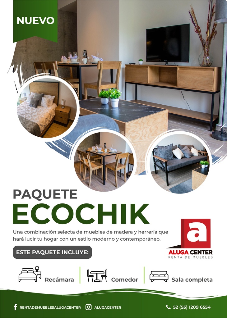 [AC_PAQ_35] Paquete 1 Recámara Ecochik 