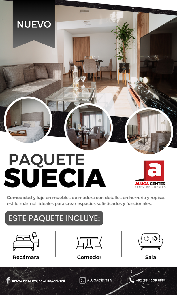 Paquete 1 Recámara Suecia