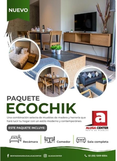 [AC_PAQ_28] Paquete 1 Recámara Ecochik