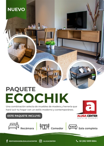 [AC_PAQ_35] Paquete 1 Recámara Ecochik 